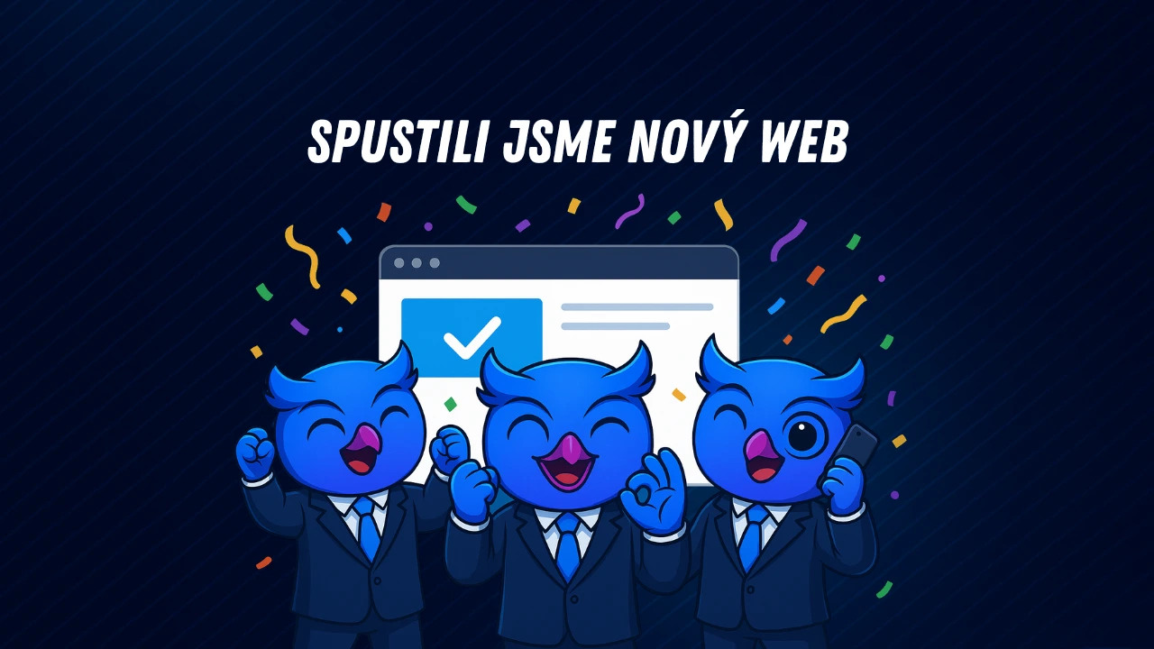 Dokončili jsme nový web